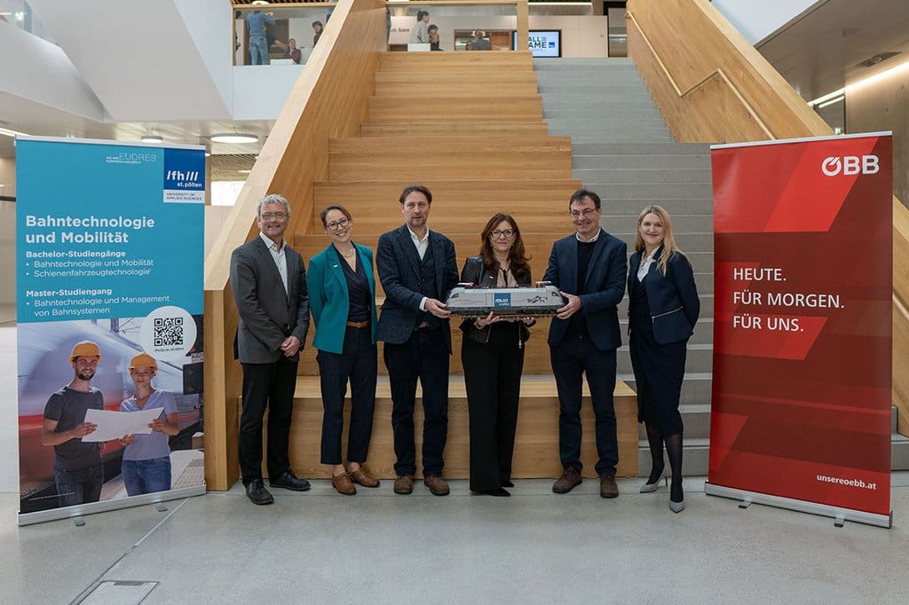 Die FH St. Pölten gewinnt die ÖBB als Partner für neuen Studiengang