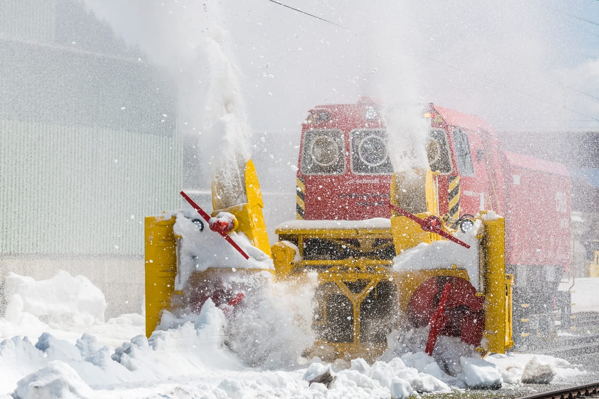 Wenn der Winter anklopft, sind die ÖBB bereit