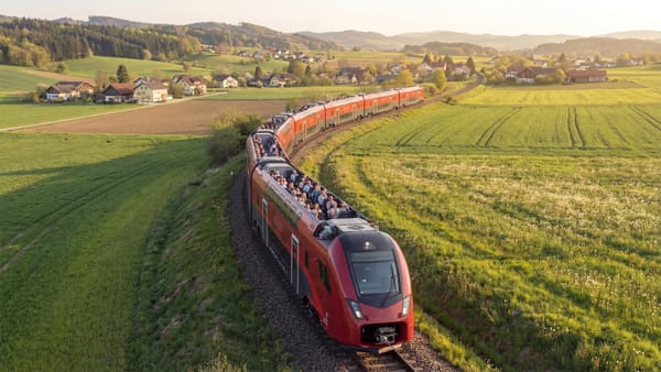 ÖBB präsentieren erstmalig: Railjet Sonnendeck